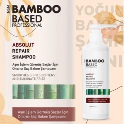 BAMBOO BASED ABSOLUT REPAIR AŞIRI İŞLEM GÖRMÜŞ SAÇLAR İÇİN ŞAMPUAN 500ML