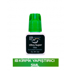 IB GÜÇLÜ KALICI İPEK KİRPİK YAPIŞTIRICI 5ML YEŞİL KAPAK