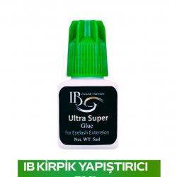 IB GÜÇLÜ KALICI İPEK KİRPİK YAPIŞTIRICI 5ML YEŞİL KAPAK
