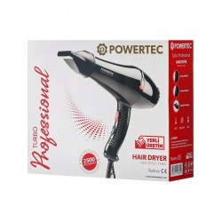 POWERTEC TR-901 PROFESYONEL FÖN KURUTMA MAKİNESİ 