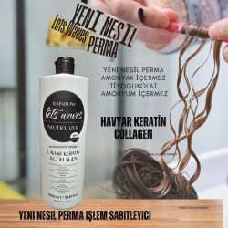 RAİNBOW LETSWAWE YENİ NESİL PERMA İLACI SABİTLEYİCİ NATURALİZE 1000ML